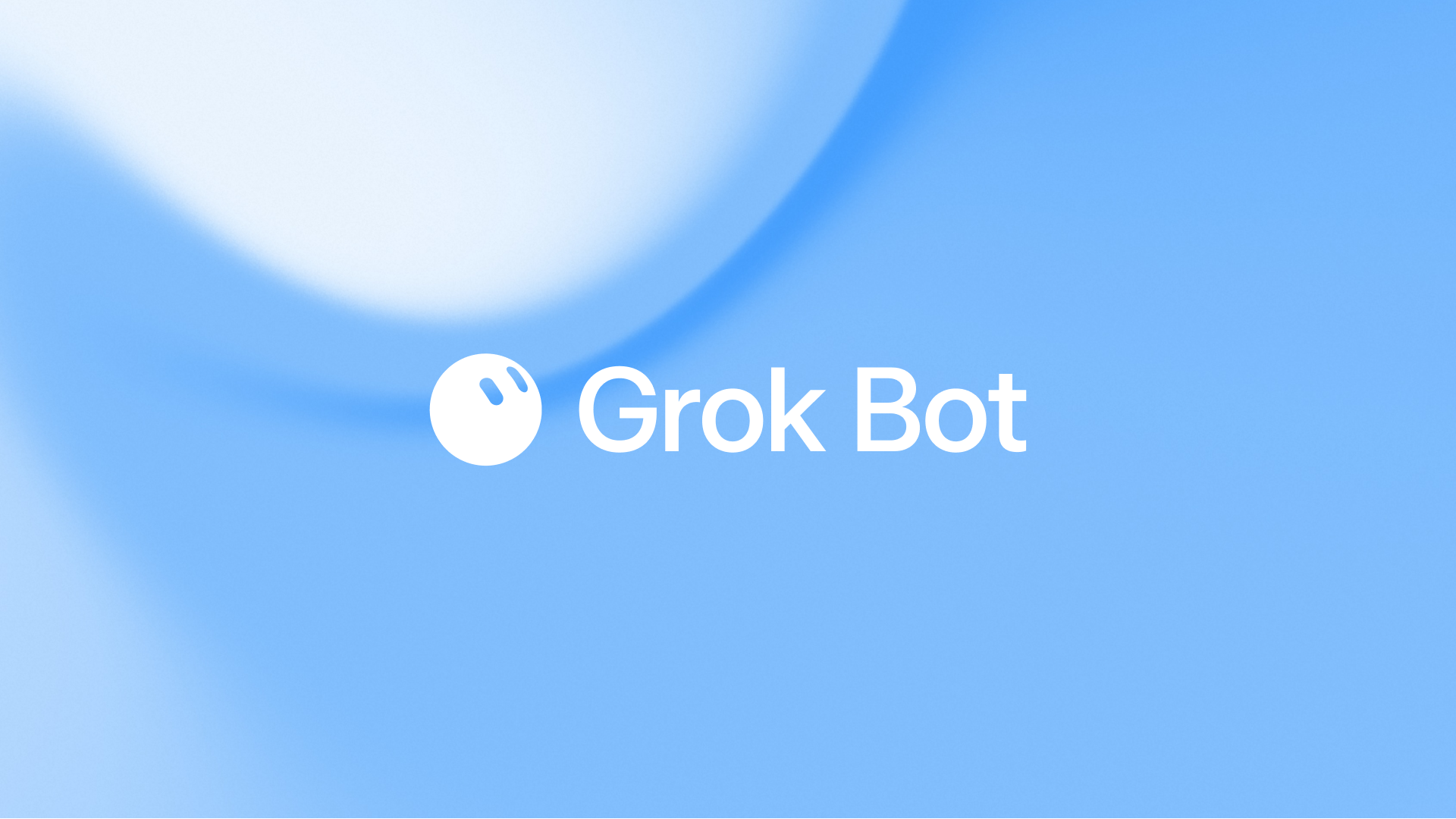 Official Grok Bot launch artwork from xAI