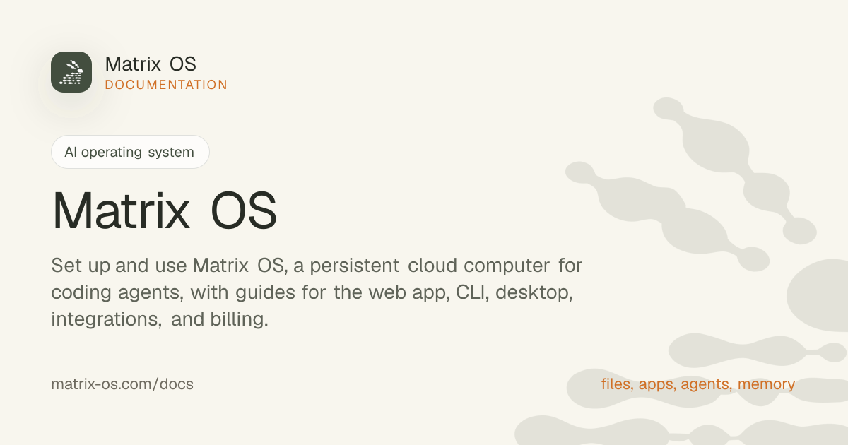 Matrix OS